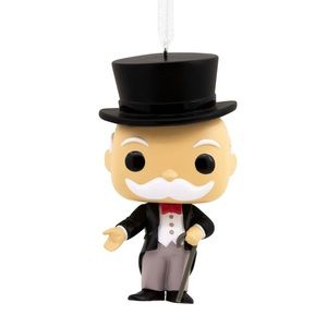 🆕 Hallmark Funko POP! Hasbro Mr. Monopoly Christmas Tree Ornament Decoration